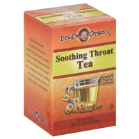 BRADS ORG THROAT TEA