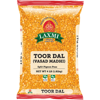 Laxmi Toor Dal - 4 Lb (1.81 Kg) [50% Off]