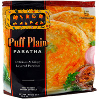 Mirch Masala Puff Plain Paratha 5 Pc - 14.1 Oz