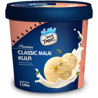 Vadilal Classic Malai Kulfi Ice Cream - 1 L (33.8 Fl Oz)