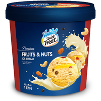 Vadilal Fruit And Nuts Ice Cream - 1 L (33.8 Fl Oz)