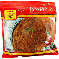 Deep Masala Paratha 5 Pc -375 Gm (13.2 Oz)