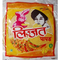 Lijjat Red Chillies Papad - 200 Gm (7 Oz) [FS]