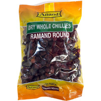 Anand Dry Whole Chillies Ramand Round - 200 Gm (7 Oz)
