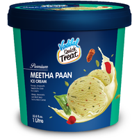 Vadilal Meetha Paan Ice Cream - 1 L (33.8 Fl Oz)