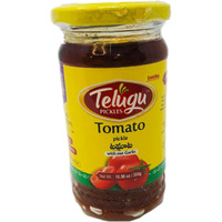 Telugu Tomato Without Garlic Pickle - 300 Gm (10 Oz) [FS]