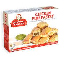Colonel Kababz Chicken Puff Pastry - 18 Oz
