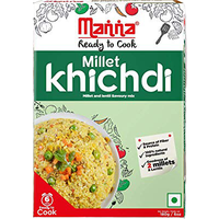 Manna Millet Khichidi Ready to Cook - 180 Gm (5 Oz) [50% Off]