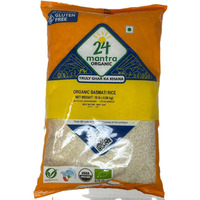 24 Mantra Organic Basmati White Rice - 10 Lb (4.5 Kg)