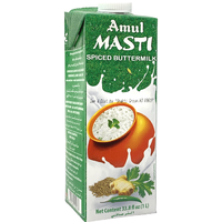 Amul Masti Spiced Buttermilk - 1 L (33.8 Fl Oz) [50% Off]