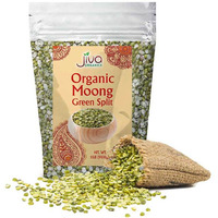 Jiva Organics Organic Moong Split Green Dal - 2 Lb (908 Gm)
