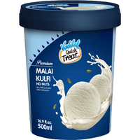 Vadilal Malai Kulfi No Nuts Ice Cream - 1 L (33.8 Fl Oz)