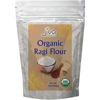 Jiva Organics Organic Ragi Flour - 2 Lb (908 Gm)