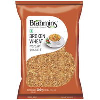 Brahmins Broken Samba Wheat - 1 Kg (2.2 Lb)