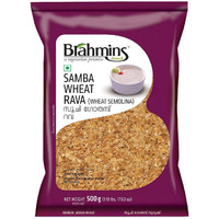 Brahmins Samba Wheat Rava - 1 Kg (2.2 Lb)