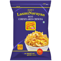 Babus LaxmiNarayan Best Cornflakes Chiwda - 400 Gm (14.1 Oz)