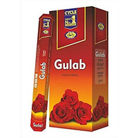 Cycle No 1 Gulab Agarbatti Incense Sticks 120 Sticks - 1 Lb (453 Gm)