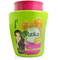 Dabur Vatika Naturals Honey & Egg Protein Hair Mask - 1 Kg (2.2 Lb) [50% Off]