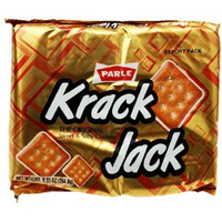 Parle Krack Jack Sweet & Salty Crackers - 9.31 Oz (264.6 Gm)