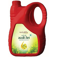 Patanjali Mustard Oil - 5 L (169 Fl Oz)