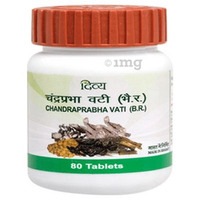 Divya Chandraprabha Vati  -  80 Tablets