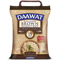 Daawat Quick Cook Brown Basmati Rice - 10 Lb (4.5 Kg)