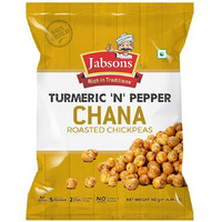 Jabsons Turmeric N Pepper Chana Roasted Chickpeas - 140 Gm (4.94 Oz)