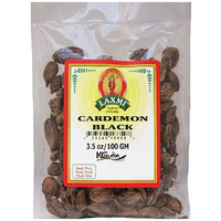 Laxmi Cardamom Black - 100 Gm (3.5 Oz)