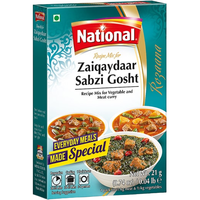 National Recipe Mix For Zaiqaydaar Sabzi Gosht - 21 Gm (0.74 Oz) [50% Off]