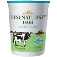 Desi Natural Dahi Low Fat Yogurt - 4 Lb (64 Oz)