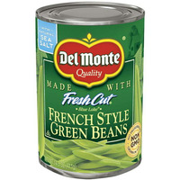 Del Monte French Style Green Beans - 14.5 Oz (411 Gm)