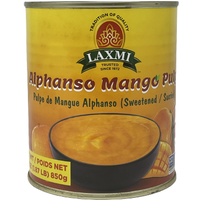 Laxmi Alphonso Mango Pulp - 850 Gm (1.87 Lb) [FS]
