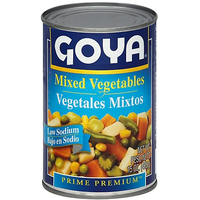 Goya Mixed Vegetables Low Sodium - 15 Oz (425 Gm)