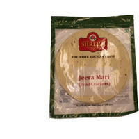 Shreeji Jeera Mari Urad Papad - 200 Gm (7.05 Oz) [FS]