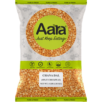 Aara Chana Dal Split Chickpeas - 4 Lb (1.81 Kg)