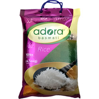 Adora Extra Long Grain Basmati Rice - 10 Lb (4.54 Kg)