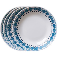 Corelle Azure Medallion Dinner Plate - 4 Pc
