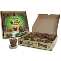 Zed Black Gauved Loban Sambrani Cup - 12 Cup
