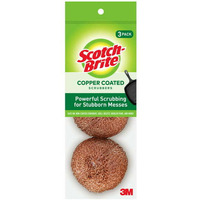 Scotch Brite Copper Coated Scrubbing Pads - 3 Pc