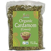 Jiva Organics Organic Cardamom Green - 100 Gm (3.5 Oz) [50% Off]