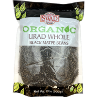 Swad Organic Urad Whole - 2 Lb (907 Gm)