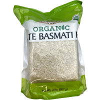 Swad Organic White Basmati Rice - 2 Lb (907 Gm)