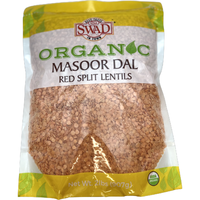 Swad Organic Masoor Dal - 2 Lb (907 Gm)