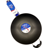 Super Shyne Hard Anodized Wok - 6.3 Qt (6 L)