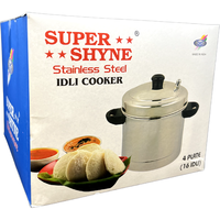 Super Shyne Idli Cooker 4 Plates