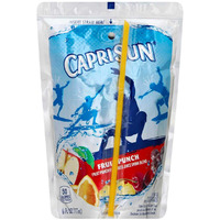 Capri Sun Fruit Punch - 6 Fl Oz (177 Ml)