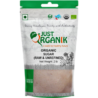 Just Organik Organic Sugar - 2 Lb (908 Gm)