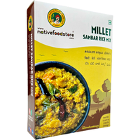 Native Foods Millet Sambar Rice Mix - 500 Gm (1.1 Lb) [FS]