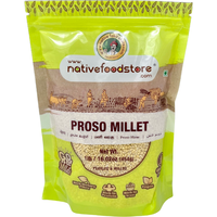 Native Foods Proso Millet Pearled & Hulled - 454 Gm (1 Lb) [FS]