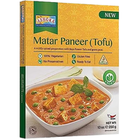 Ashoka Matar Paneer (Tofu) Vegan Ready To Eat - 10 Oz (280 Gm) [FS]